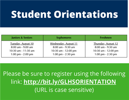 Student Orientations